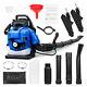 2.6kwith7000r/Min Leaf Blower, 75.6CC Gas Powered Backpack Leaf Blower