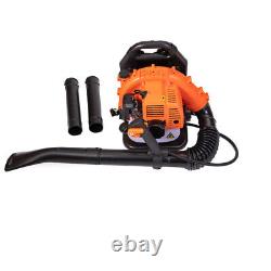 2-Stroke 3.2HP High Velocity Gasoline Backpack Leaf Blower Electronic Ignition