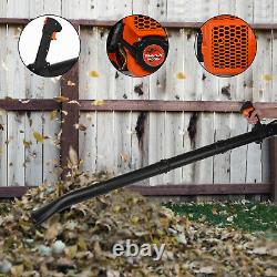 2-Stroke 63cc 2.3Hp High Performance Gas Powered Back Pack Leaf Blower US