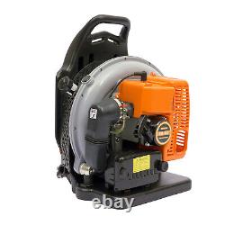2-Stroke 65CC Backpack Leaf Blower Gas Powered Commercial Grass Lawn Blower