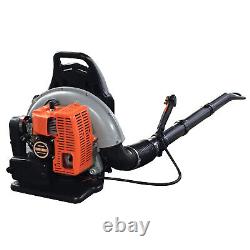 2 Stroke Commercial 65CC Gas Powered Yard Grass Lawn Blower Backpack Leaf Blower
