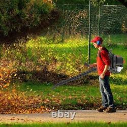 2 Stroke Commercial Backpack Leaf Blower Gas Powered Grass Lawn Blowing Machine