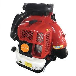 2-Stroke Engine 900CFM Air Volume 2.3L Tank Leaf Blower 80CC Gas Powered, xy