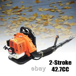 2 Stroke Grass Lawn Blower Commercial Gas Powered Backpack Leaf Blowing Machine