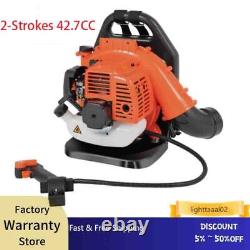 2-Strokes 42.7CC Backpack Leaf Blower Gas-powered Backpack Blower Commercial New