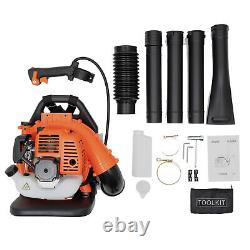 2-Strokes 42.7CC Backpack Leaf Blower Gas-powered Backpack Blower Commercial New