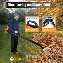 2-Strokes 42.7CC Backpack Leaf Blower Gas-powered Backpack Blower Commercial New