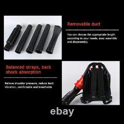 2-Strokes 42.7CC Commercial Backpack Leaf Blower Gas-powered Backpack Blower TOP