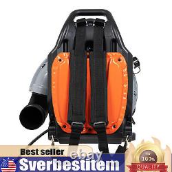 2024 New Upgraded 65CC 2-Stroke 850CFM 4.3HP Commercial Backpack Gas Leaf Blower