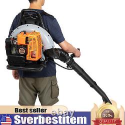 2024 New Upgraded 65CC 2-Stroke 850CFM 4.3HP Commercial Backpack Gas Leaf Blower