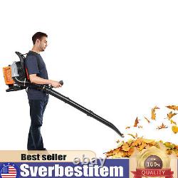 2024 New Upgraded 65CC 2-Stroke 850CFM 4.3HP Commercial Backpack Gas Leaf Blower