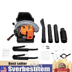 2024 New Upgraded 65CC 2-Stroke 850CFM 4.3HP Commercial Backpack Gas Leaf Blower