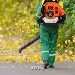 2Stroke Commercial Gas Leaf Blower Backpack Gas Powered Grass Lawn Blower 63CC