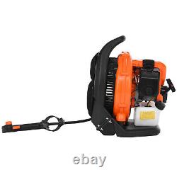 2Stroke Commercial Gas Leaf Blower Backpack Gas Powered Grass Lawn Blower 63CC