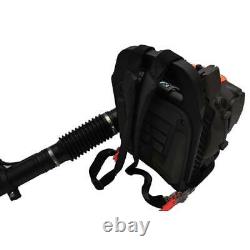 3.2HP 52CC Leaf Blowers Backpack Gas Powered EPA Debris 2Stroke withPadded Harness