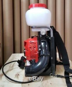 3.7 Gal Power Backpack Fogger Sprayer Duster Leaf Blower Mosquito ZIKA Control