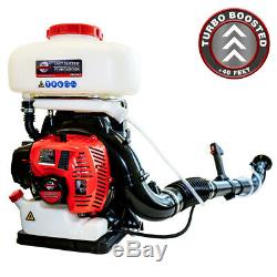 3.7 Gallon Gas Power Backpack Fogger Sprayer Duster Leaf Blower Mosquito Control