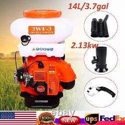 3.7Gallon Gas Backpack Mosquito Fogger Sprayer Leaf Blower Backpack Blower 3WF-3