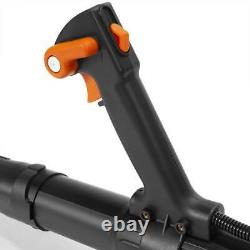 32CC Gas Backpack Leaf Blower 2-Stroke Powered Debris with Padded Harness EPA