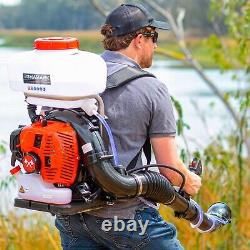 3HP Backpack Fogger Sprayer Leaf Blower 3.7 Gallon Gas Pest Control Bug Garden