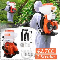 3in1 Backpack Fogger Sprayer Duster Leaf Blower 3.5 Gallon ULV Gas Insecticide