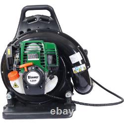 4-Stroke Backpack Leaf Blower Engine GAS 37.7cc gasoline 1.5HP 580CFM with Nozzle