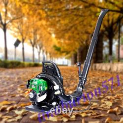 4-Stroke Backpack Leaf Blower, Gas 37.7cc, 1.5HP 580CFM, Super Light Weight 1.5HP
