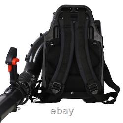 4 Stroke Gasoline Leaf Blower 76CC Backpack Gasoline Engine Leaf Blower 750CFM