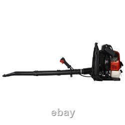 4 Stroke Gasoline Leaf Blower 76CC Backpack Gasoline Engine Leaf Blower 750CFM