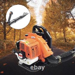 42.7CC 2-Stroke Backpack Gas Leaf Blower Snow Leaf Blowing Machine US Commercial