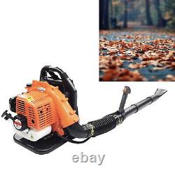 42.7CC 2 Stroke Commercial Backpack Leaf Blower Gas Powered Lawn Blowing Machine