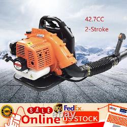 42.7CC 2-Strokes Backpack Leaf Blower Gas-powered Backpack Blower Commercial New