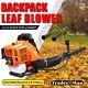 43CC Petrol Backpack Leaf Blower Commercial 2 Stroke Garden Yard Tool Back