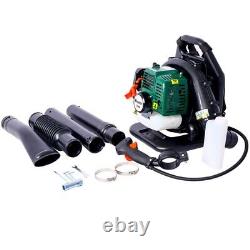 52CC 2-Cycle Gas Backpack Leaf Blower 2-stroke Engine 2HP with Extention Tube