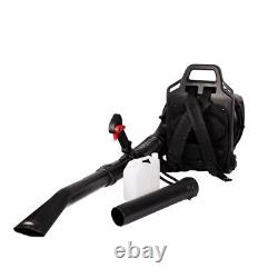 52CC 2-Cycle Gas Backpack Leaf Blower with Extention Tube 2-stroke Engine Red