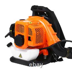 52CC 2-Stroke Gas Backpack Leaf Blower Powered Debris Padded Harness NEW USA