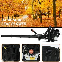 52CC Gas Backpack Leaf Blower, 2-Stroke, 550CFM, 1.7HP for Lawn Care