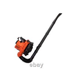 52cc Backpack Leaf Blower Gasoline Powered Powerful 2 Stroke Air Cooled Engine