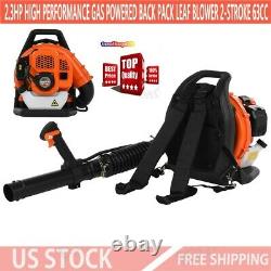 Details about   3Hp High Performance Gas Powered Back Pack Leaf Blower 2-Stroke 63cc Leaf blower 