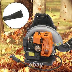 63CC 3.6HP 2 Stroke Backpack Gas Powered Leaf Blower Backpack Grass Blower