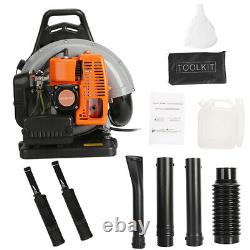 63CC Petrol Gas Leaf Blowers & Commercial Powerful Backpack Blower 2-Strokes US