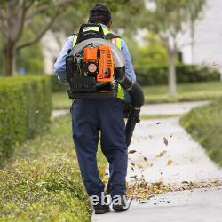 63CC Petrol Gas Leaf Blowers & Commercial Powerful Backpack Blower 2-Strokes US