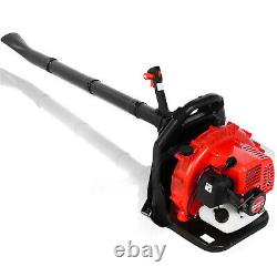 63cc 2.3Hp High Performance Gas Powered Back Pack Leaf Blower 2-Stroke USA