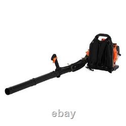 63cc 2-Stroke 665 CFM 300 MPH Gas Powered Cordless Backpack Snow Leaf Blower