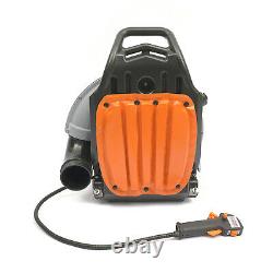 65CC Commercial Backpack Leaf Blower 2 Stroke Gas Motor Backpack Powerful Blower