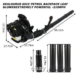 65c-c 2.3H P High Performance G As Powered Back Pack Leaf Blower 2-Stroke