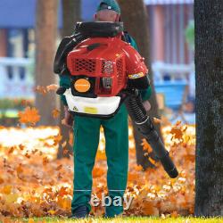 80cc 2-Stroke 900 CFM Air Volume Gas Powered Cordless Backpack Snow Leaf Blower