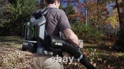 BRAND NEW EGO LB6003 Power+ 600-CFM 145-MPH Brushless Backpack Leaf Blower