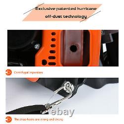 Back Pack Leaf Blower Pull Starting 80cc 2 Stroke 230MPH Gas Powered 850 CFM US