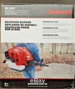 Backpack Blower JONSERED leaf Blower BB2250 191mph, 50.2cc